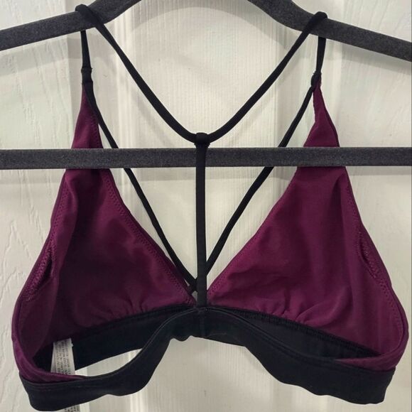 Victoria Sport Eggplant Purple Triangle Minimalist Sports Bra Size XS - Picture 6 of 9